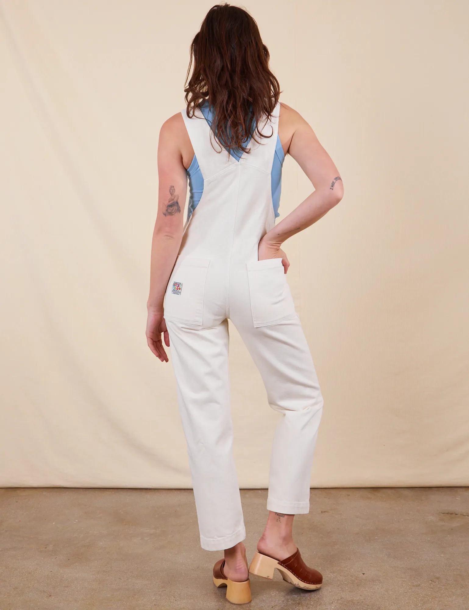 Original Overalls - Vintage Tee Off-White