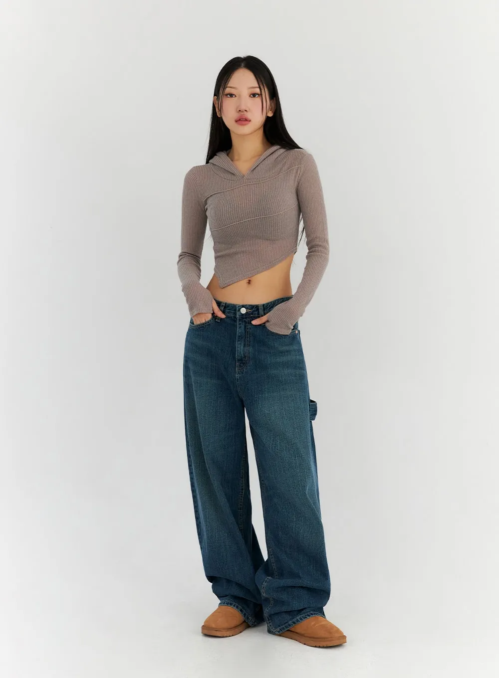 Oversized Wide Fit Jeans CN314