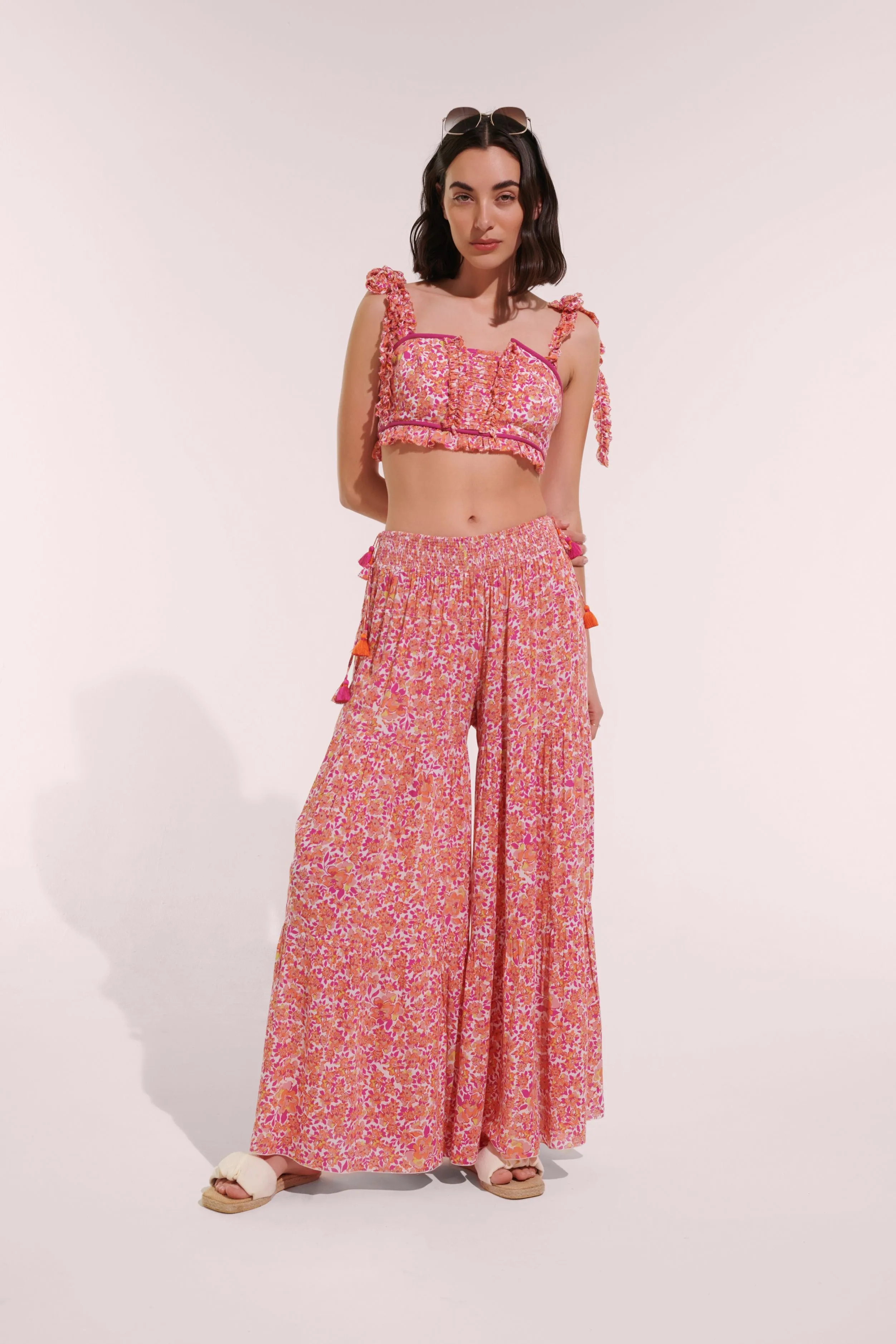 Pant Soledad - Pink Net