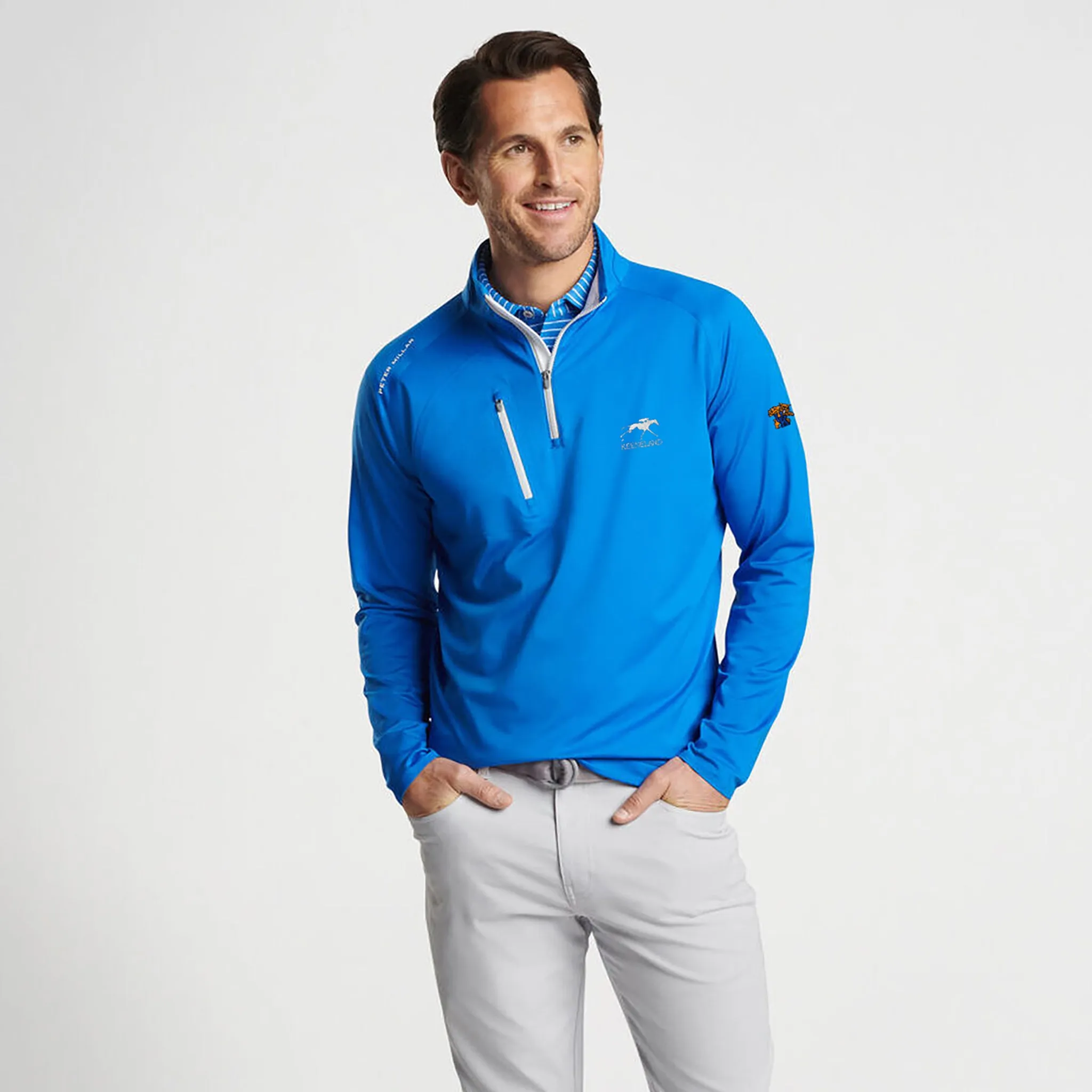 Peter Millar Keeneland Men's UK Verge 1/4 Zip