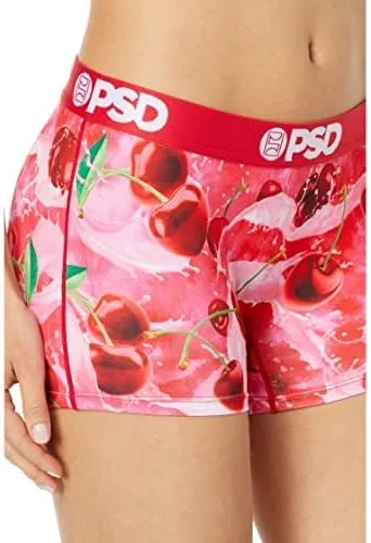 PSD Women's Cherries & Cream Boy Shorts