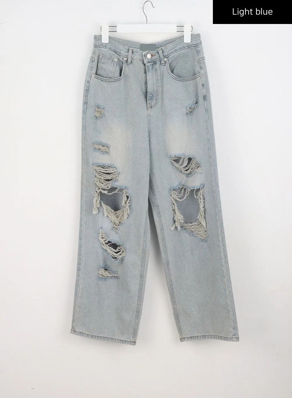 Ripped Baggy Jeans CY319