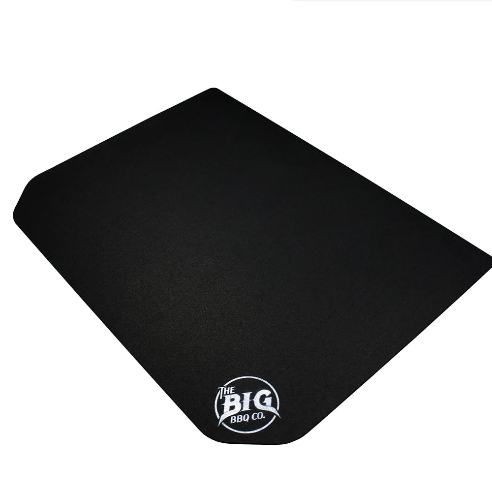 Rubber Heavy Duty Grill Mat Flame & Weather Resistant Made in the USA 36x48