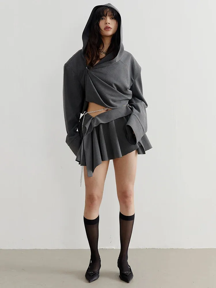 Sayua Ruffle Mini Skirt