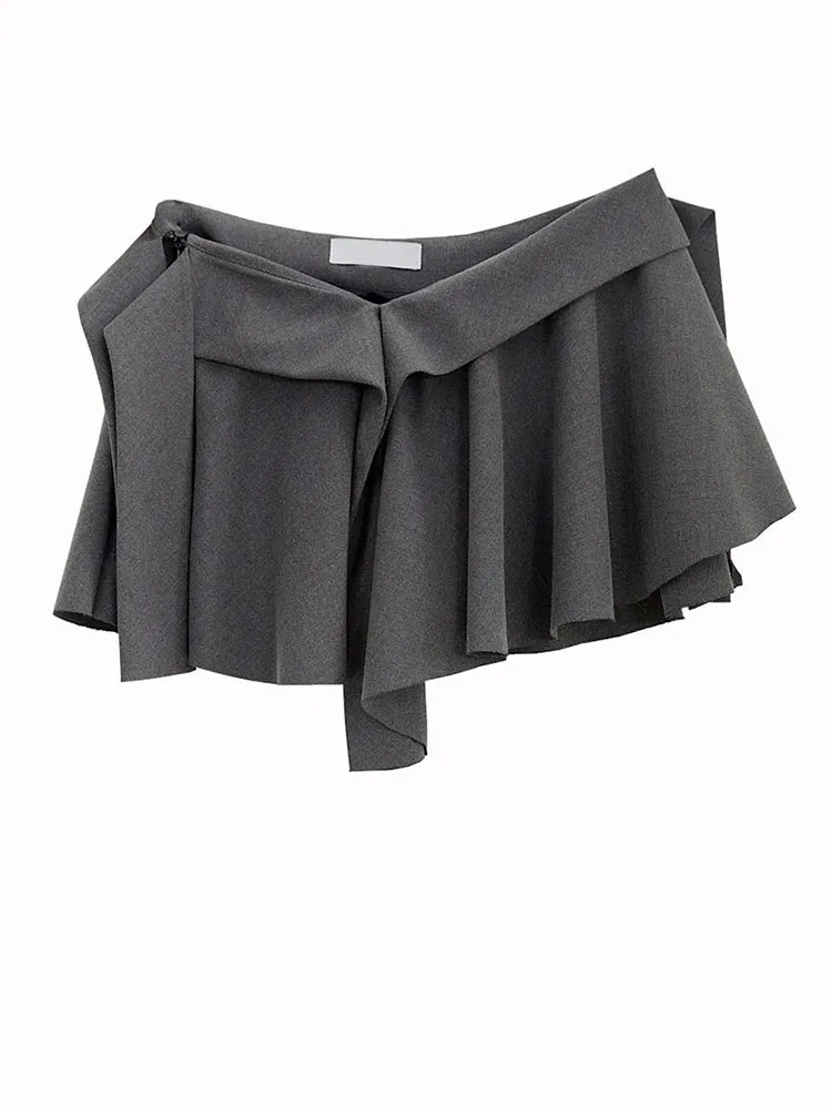 Sayua Ruffle Mini Skirt