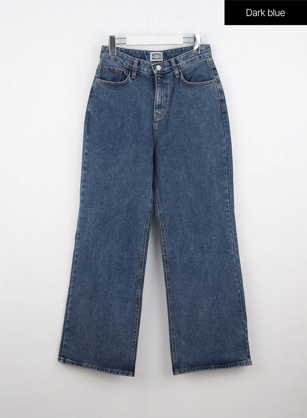 Straight-Leg Wide Jeans OO316