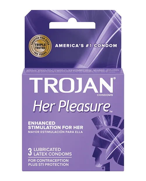 Trojan Her Pleasure Ecstasy Condoms