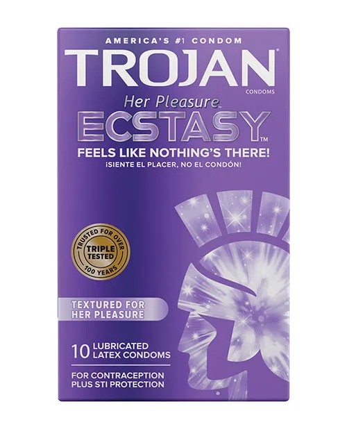 Trojan Her Pleasure Ecstasy Condoms