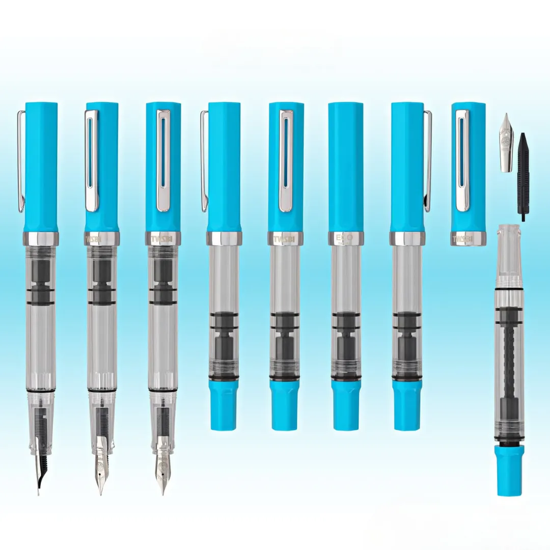 TWSBI ECO Fountain Pen Cerulean Blue