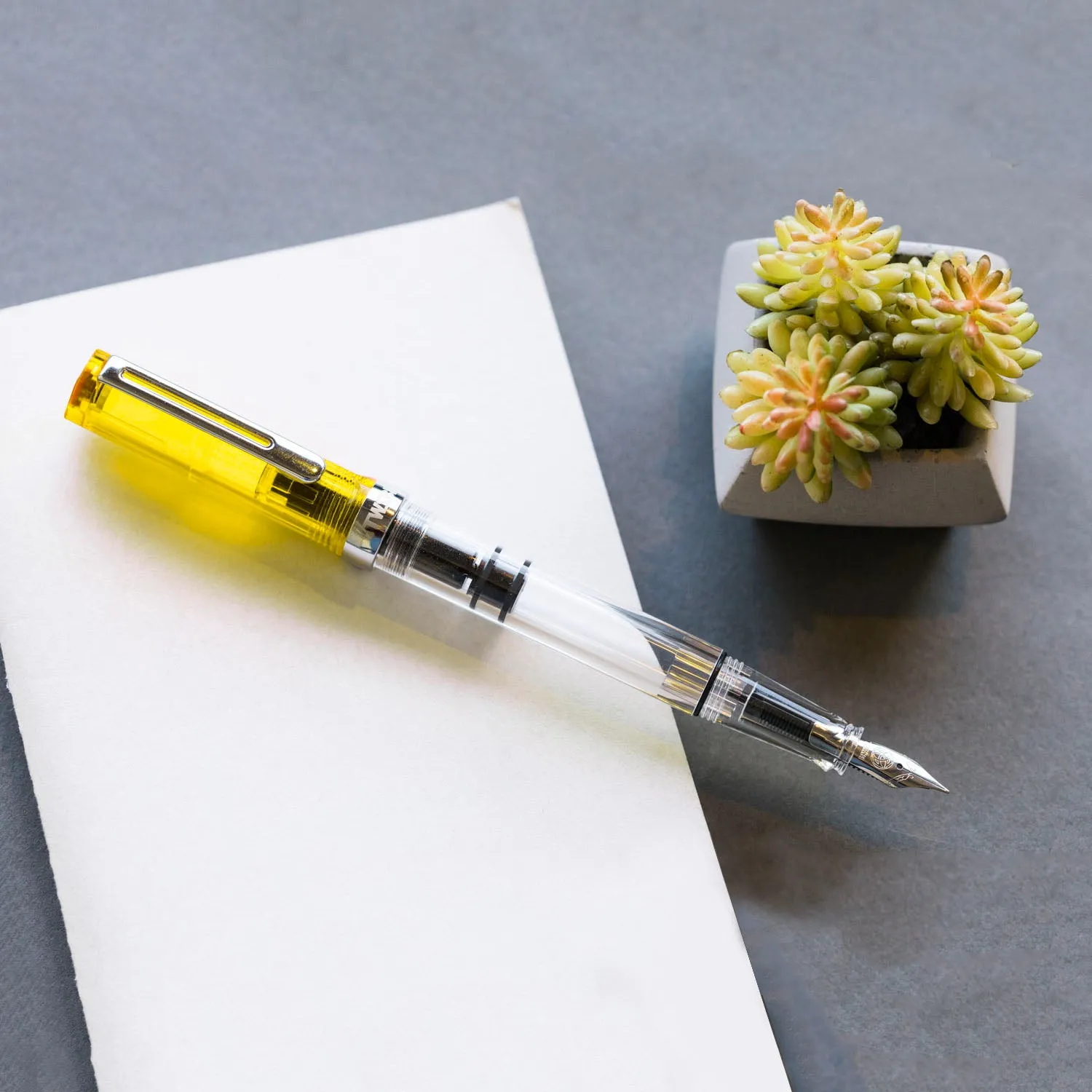 TWSBI ECO Fountain Pen Transparent Yellow