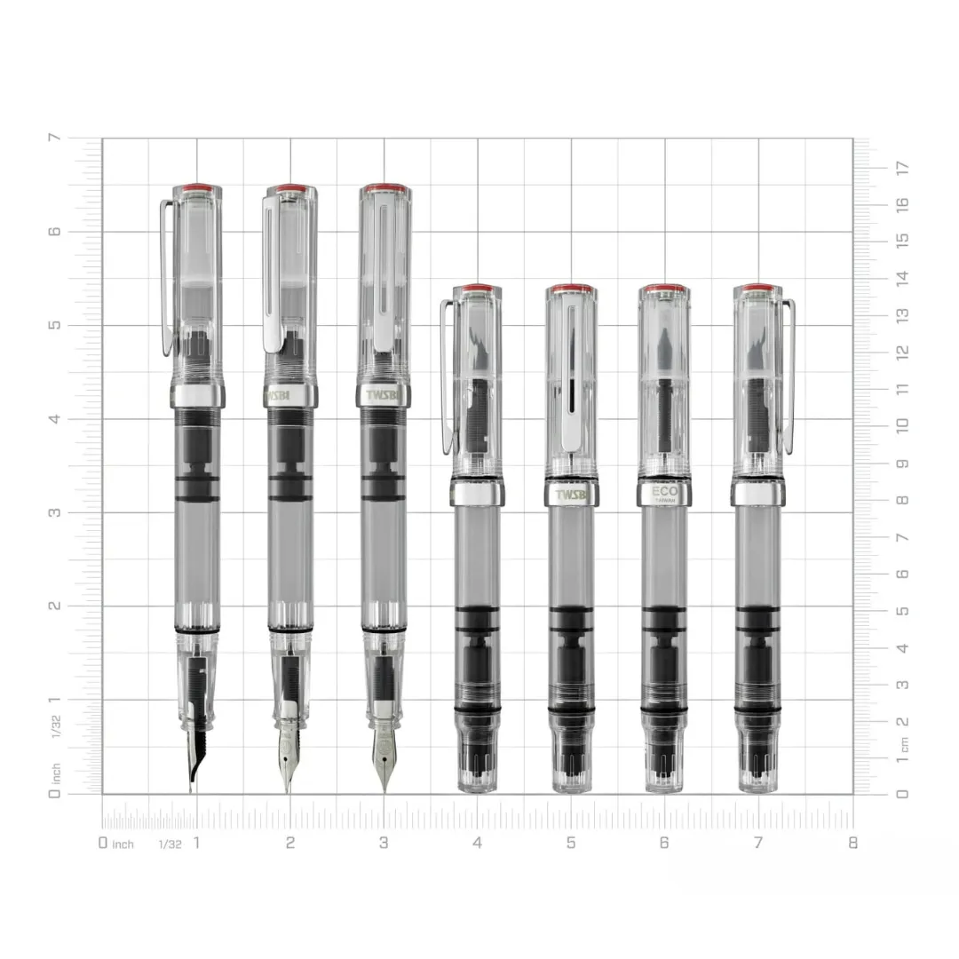 TWSBI ECO-T Fountain Pen Clear