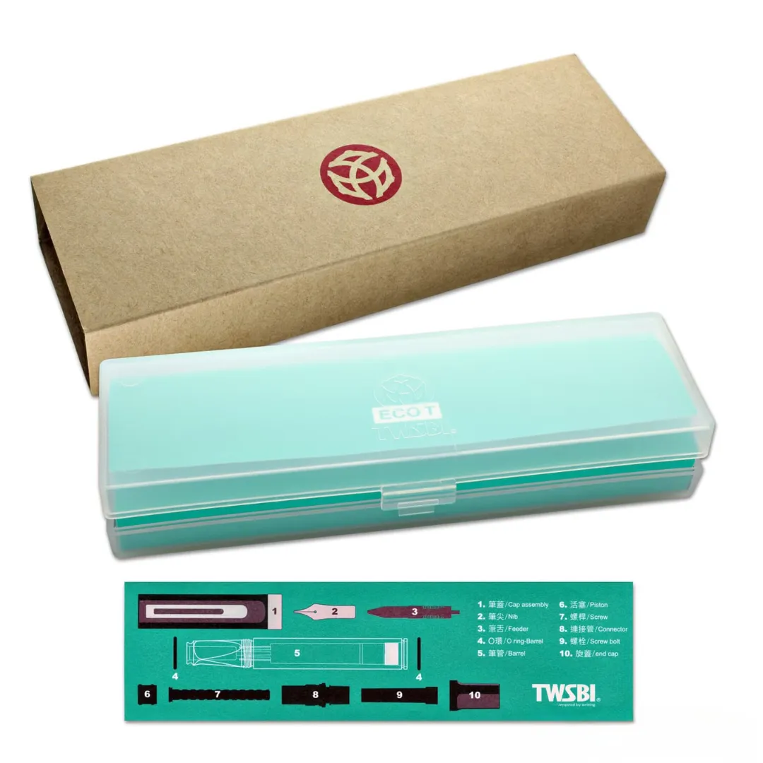 TWSBI ECO-T Fountain Pen Mint Blue