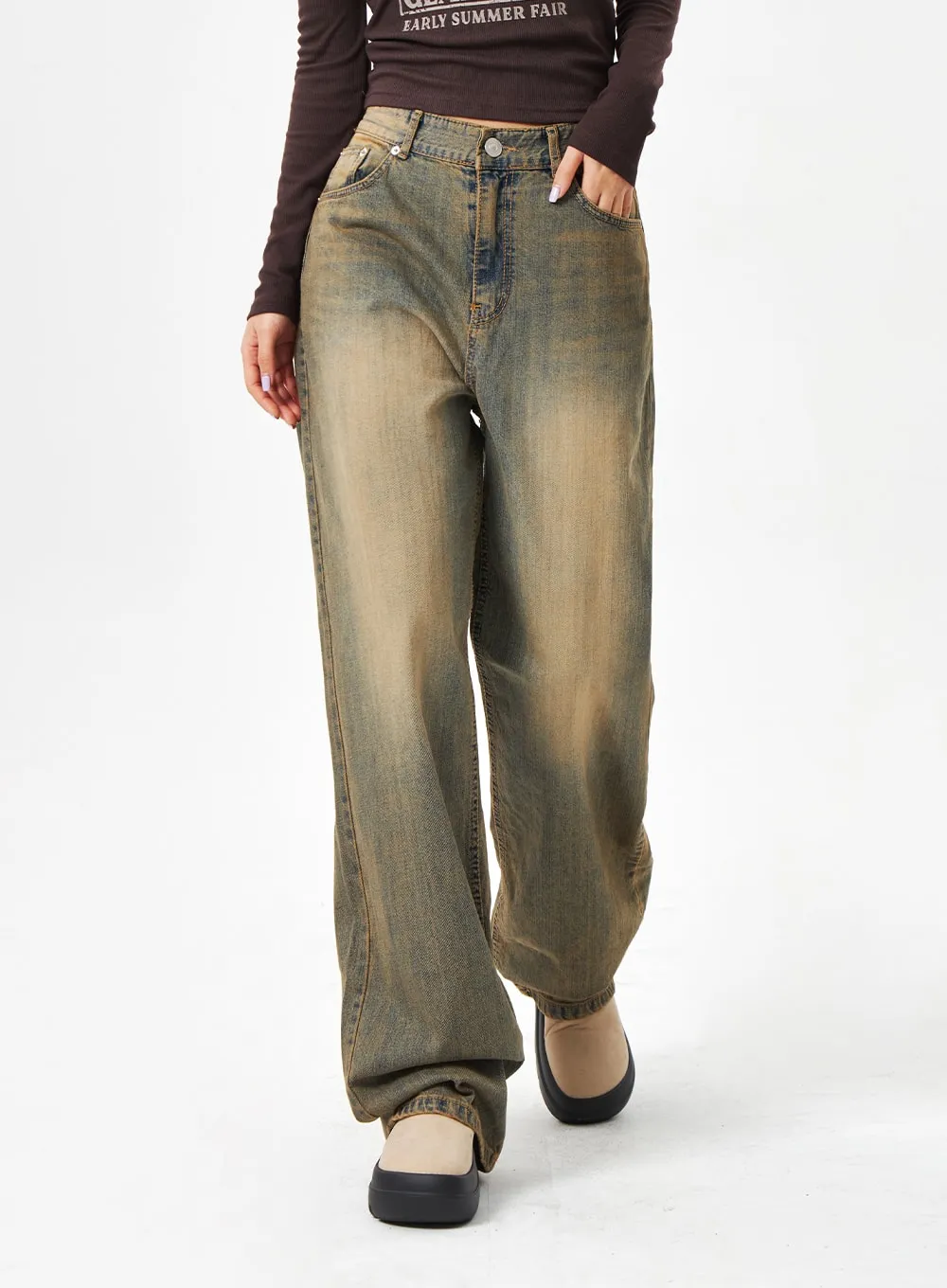 Vintage Wash Jeans CA312