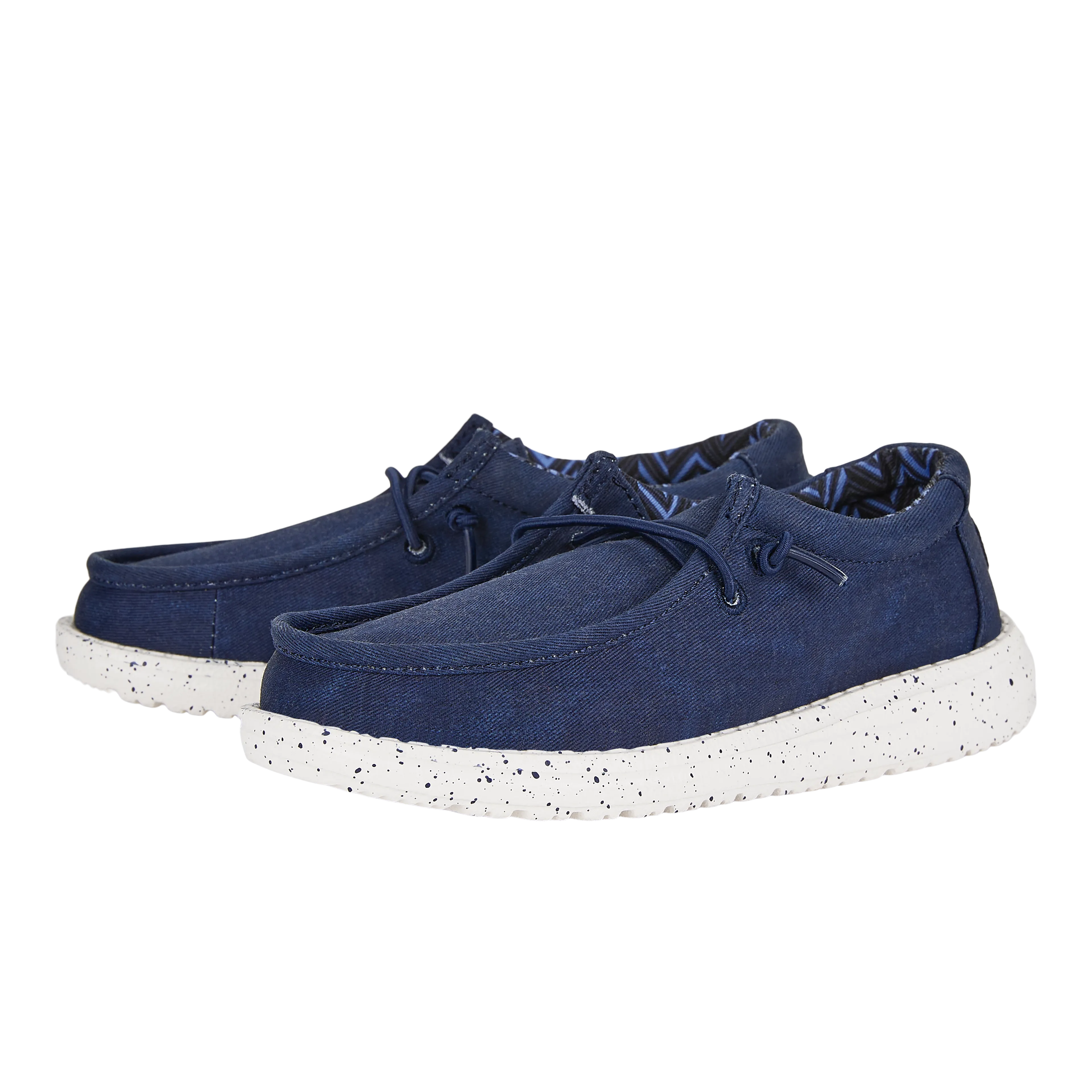 Wally Youth Stretch Canvas - Navy