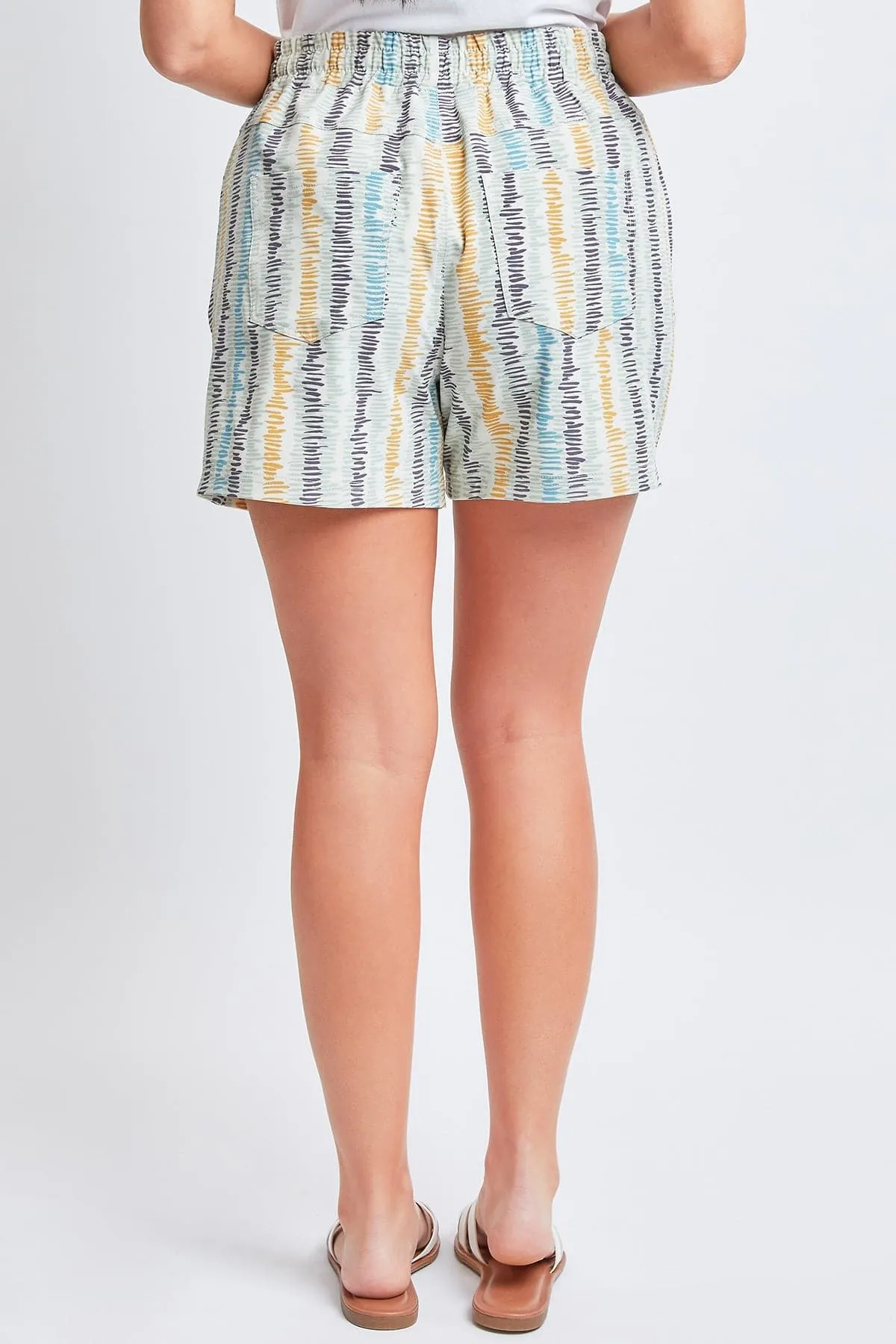 Women's Resort Wear with Elastic Waist Shorts