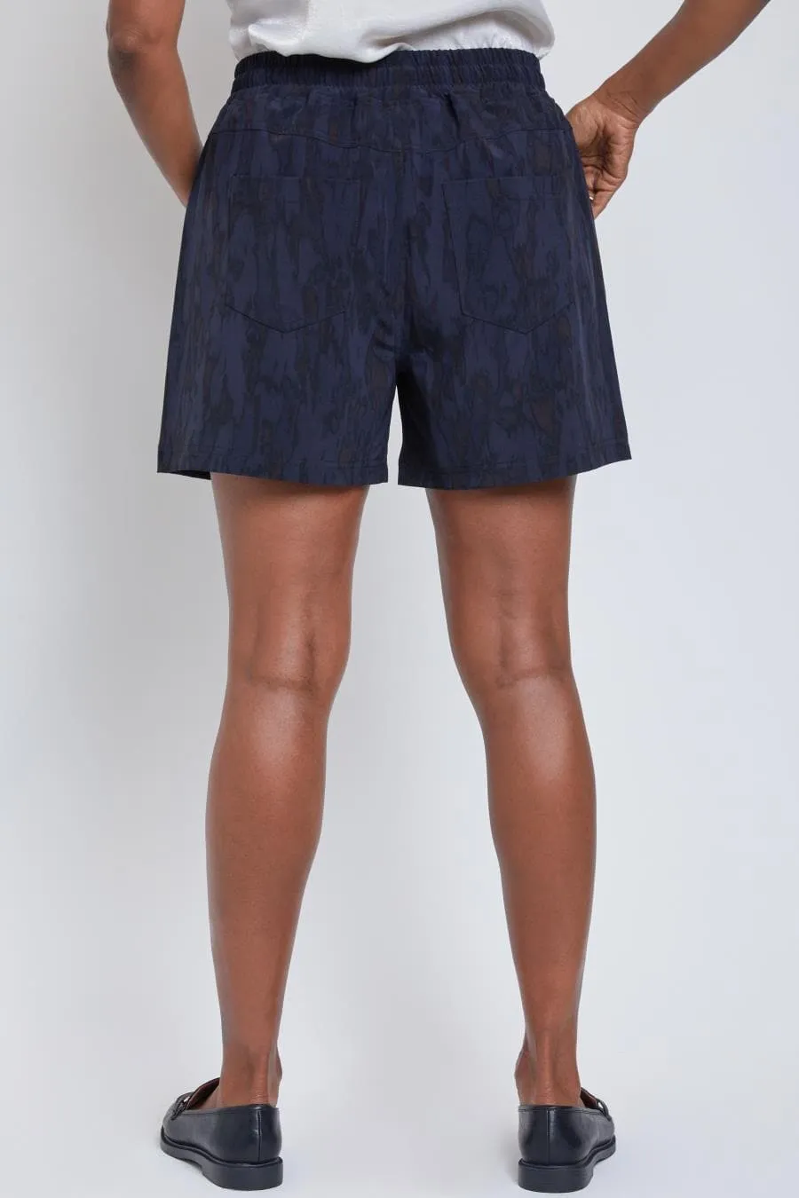 Women's Resort Wear with Elastic Waist Shorts