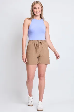 Women's Resort Wear with Elastic Waist Shorts