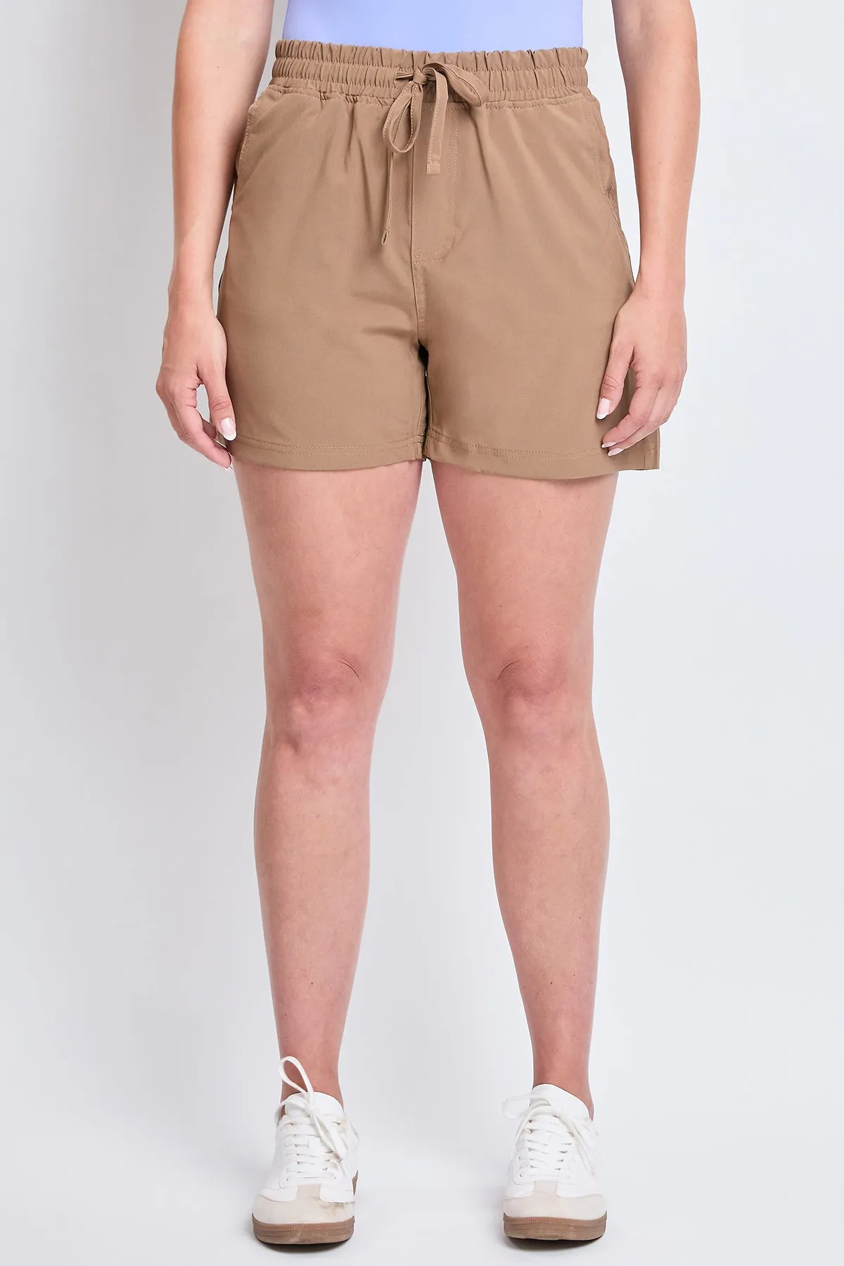 Women's Resort Wear with Elastic Waist Shorts