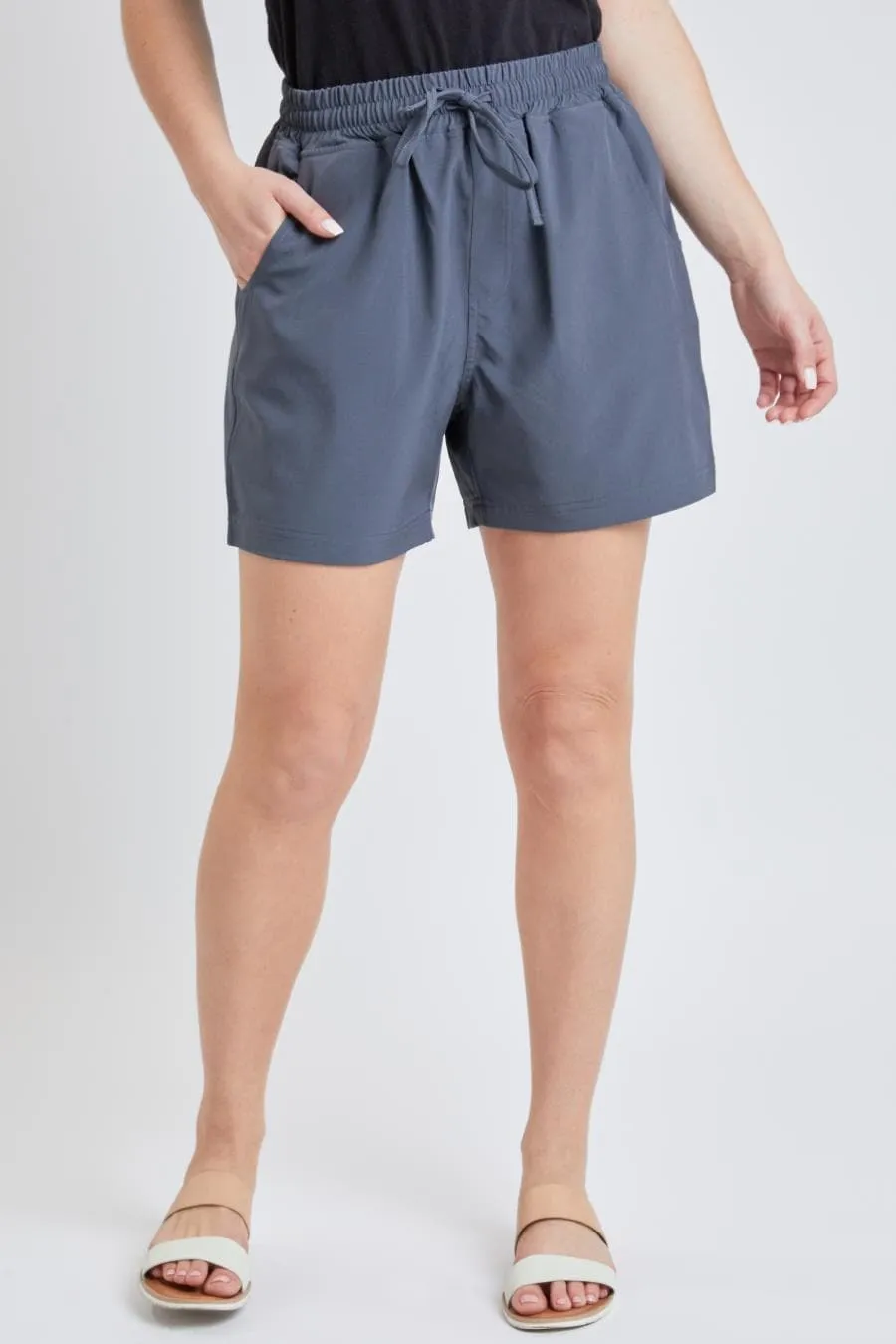 Women's Resort Wear with Elastic Waist Shorts